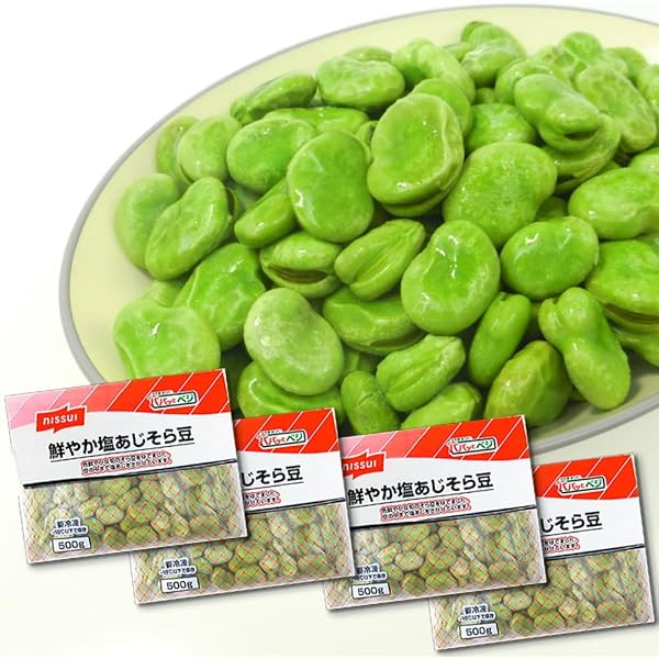 Amazon.co.jp: ニチレイ むきそら豆 500G : 食品・飲料・お酒